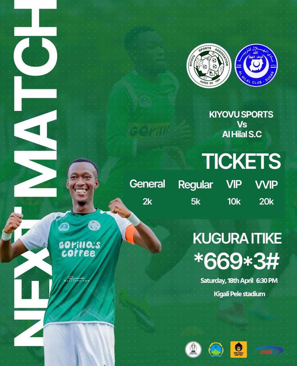 Kiyovu SC vs AL HILAL S.C