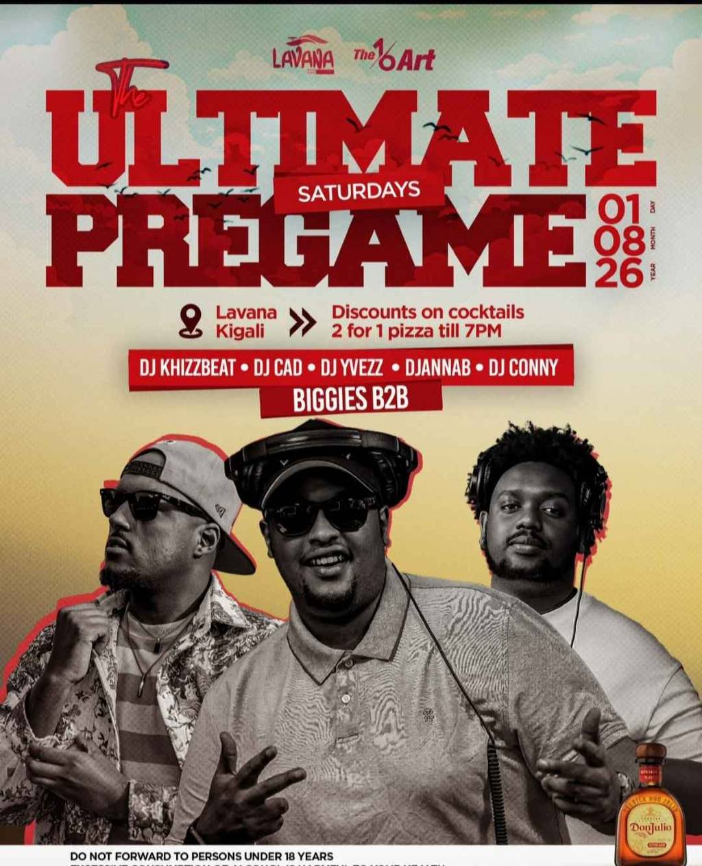 Ultimate Pregame Saturdays 