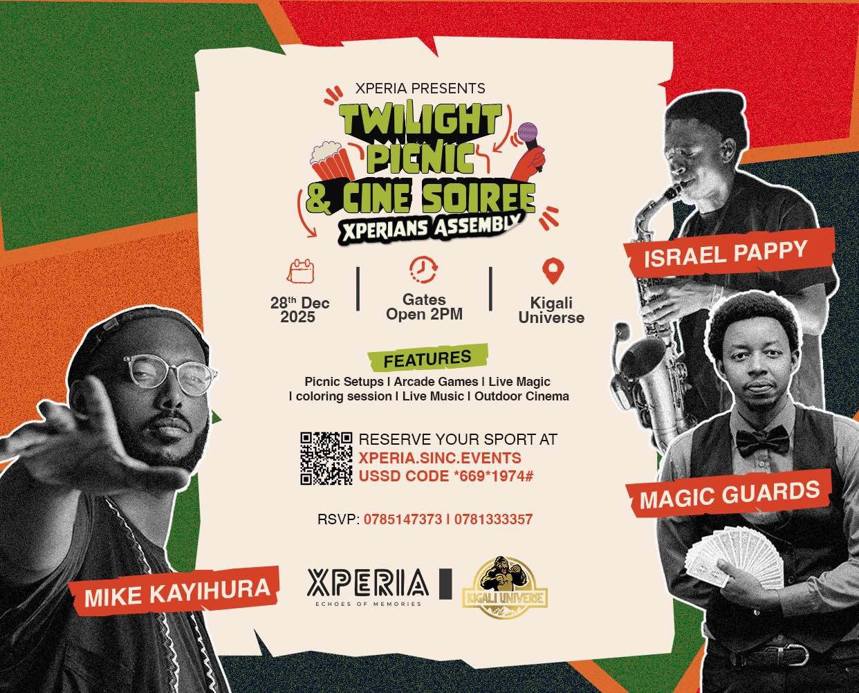 TWILIGHT PICNIC & CINE SOIRÉE: Xperians Assembly