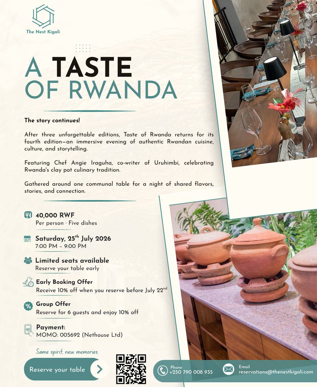 A TASTE OF RWANDA