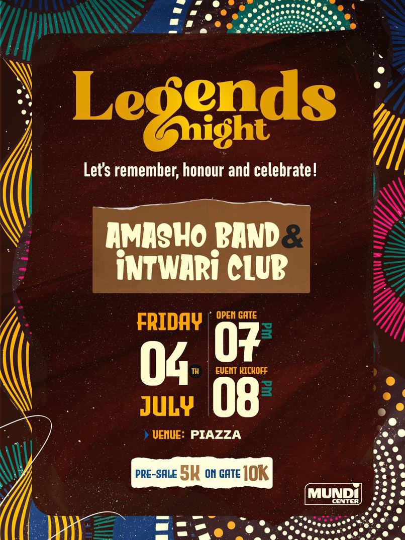 Legends Night - Amasho Band & Intwari Club