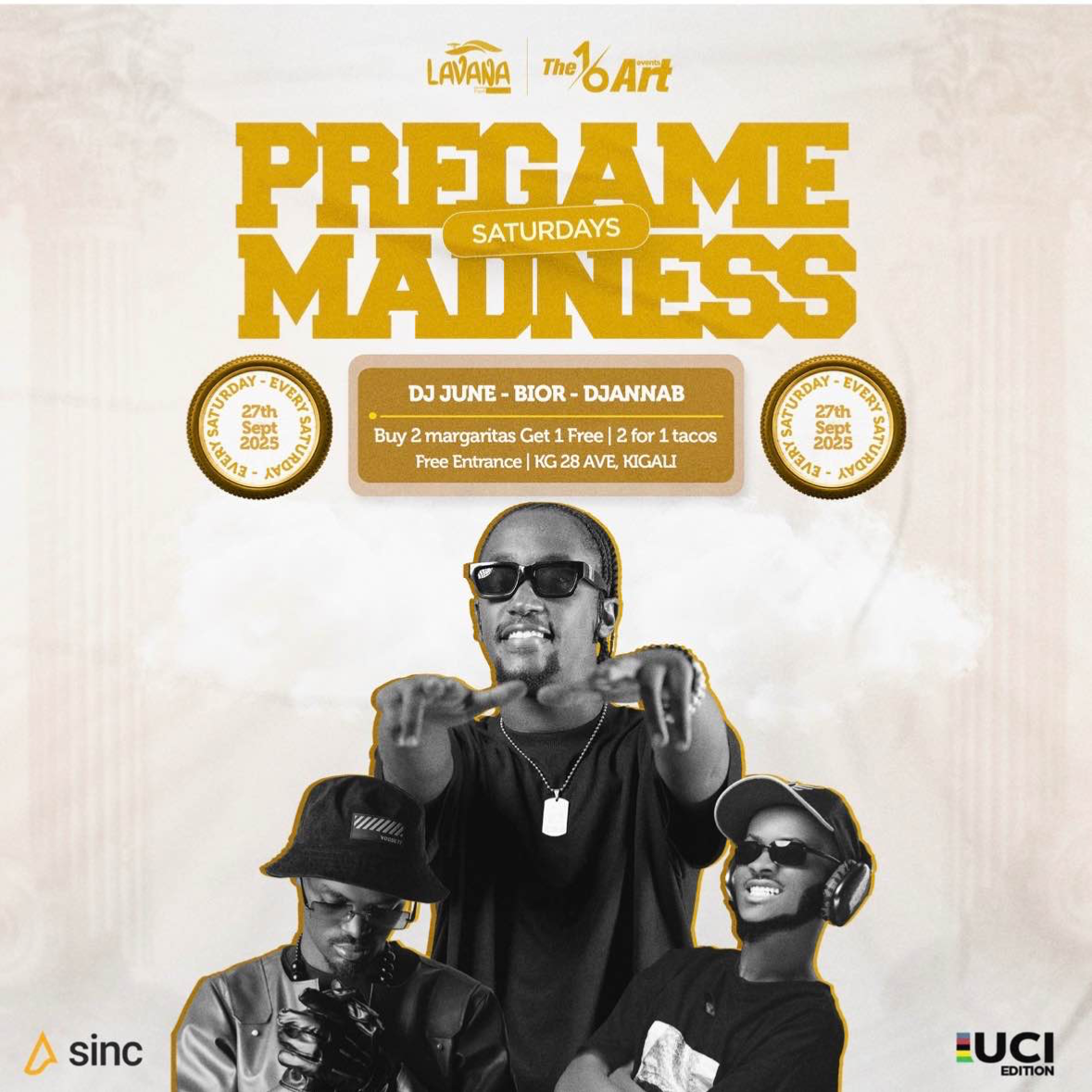 PreGame Madness Saturdays