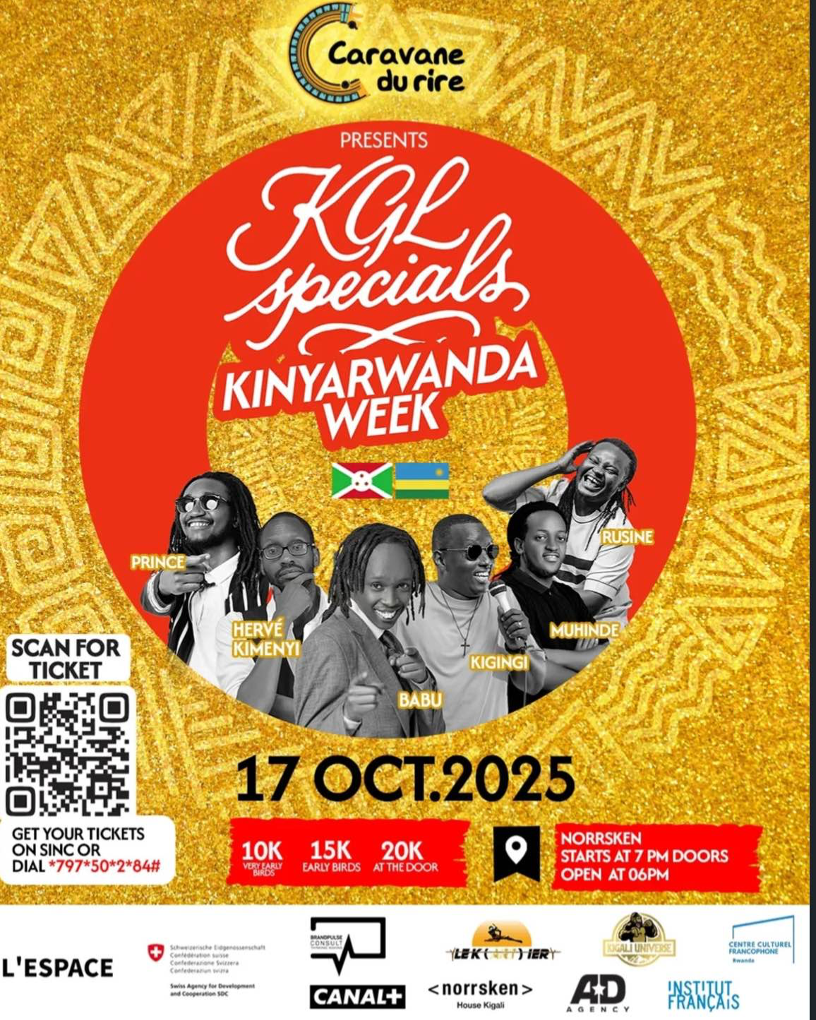 Caravane Du Rire (Kinyarwanda Week)