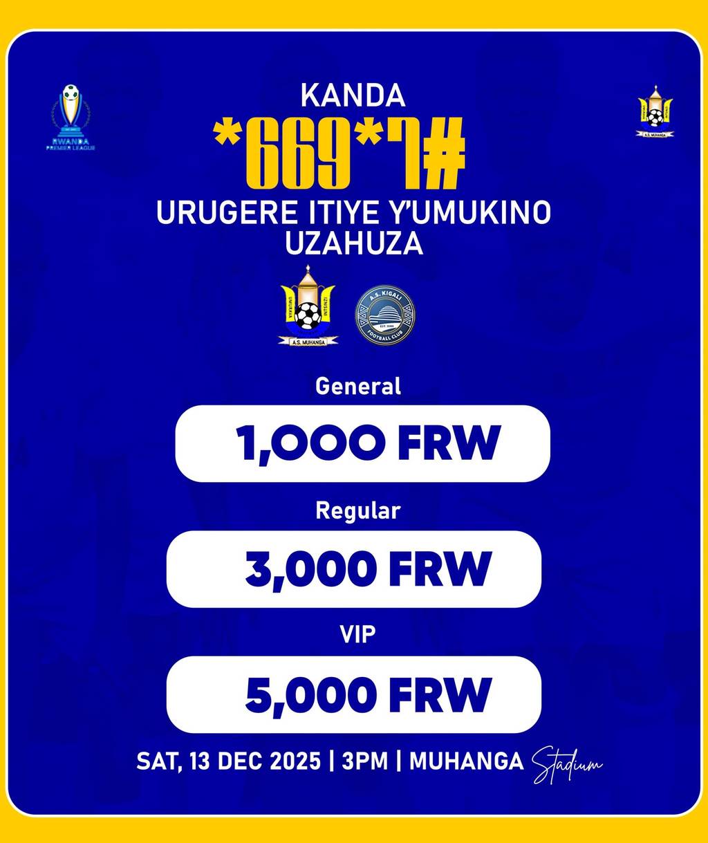 As Muhanga Vs As Kigali
