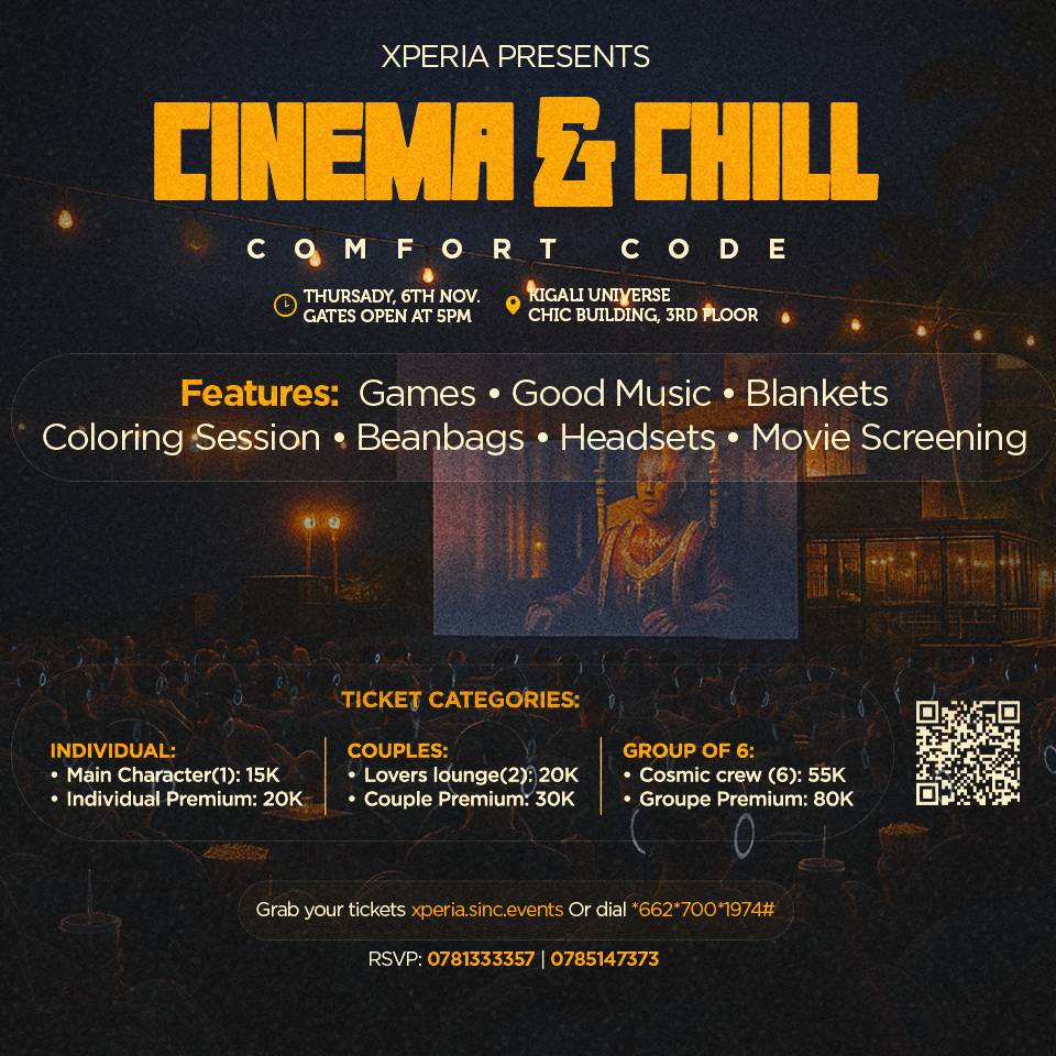 CINEMA & CHILL - Comfort Code
