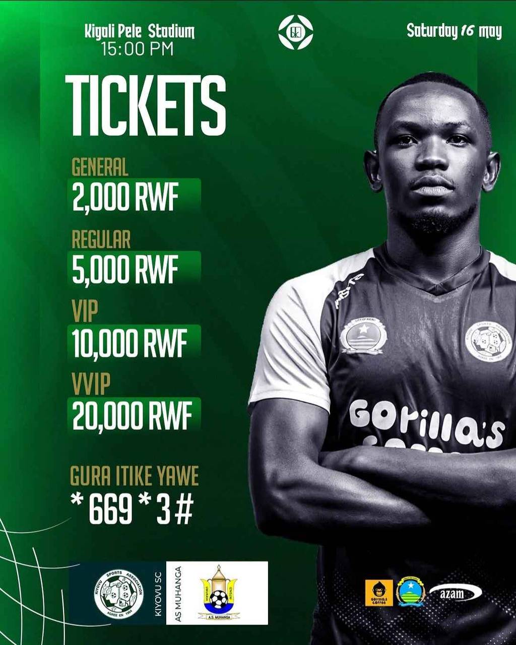 Kiyovu SC vs AS Muhanga