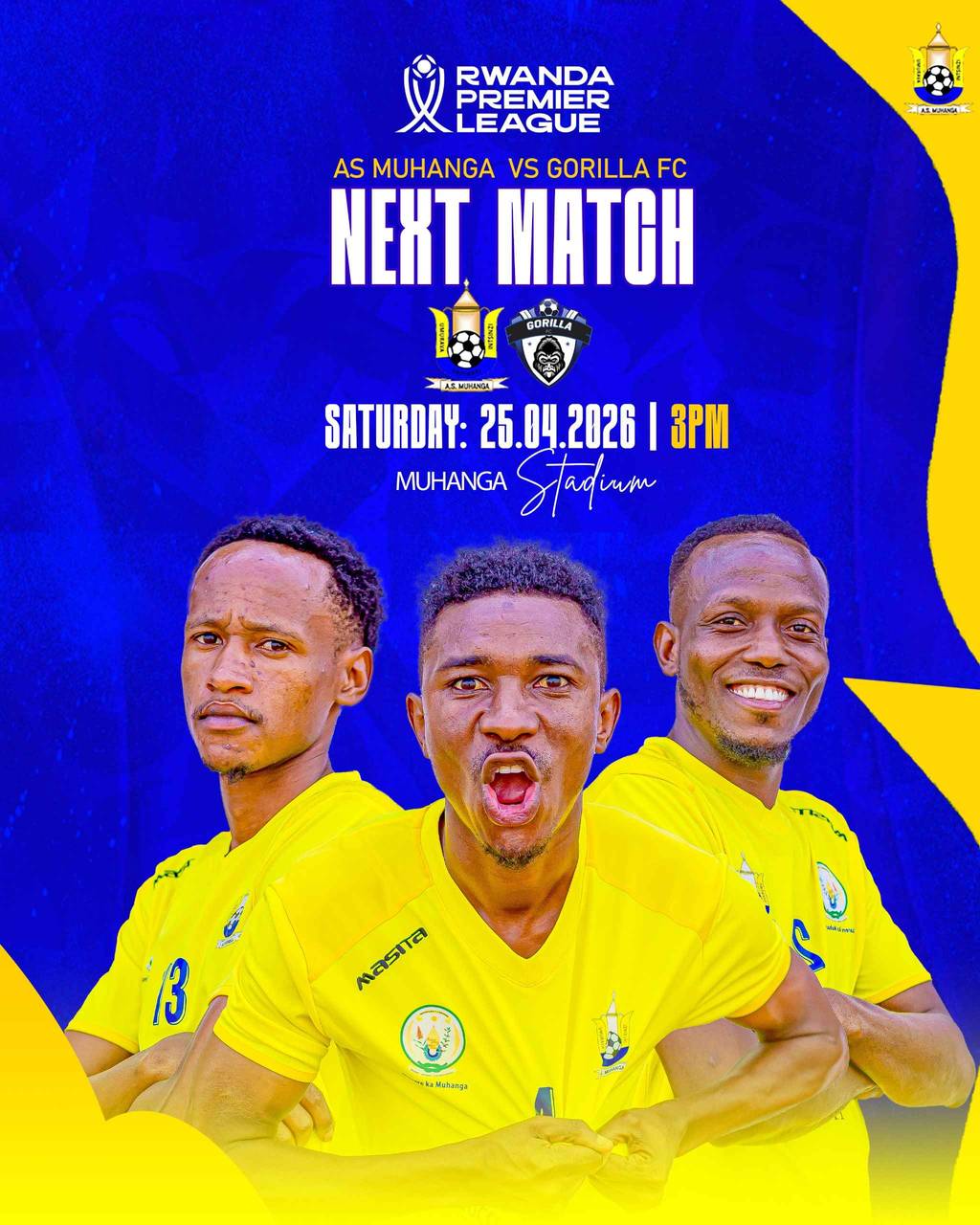 AS MUHANGA vs  Gorilla FC