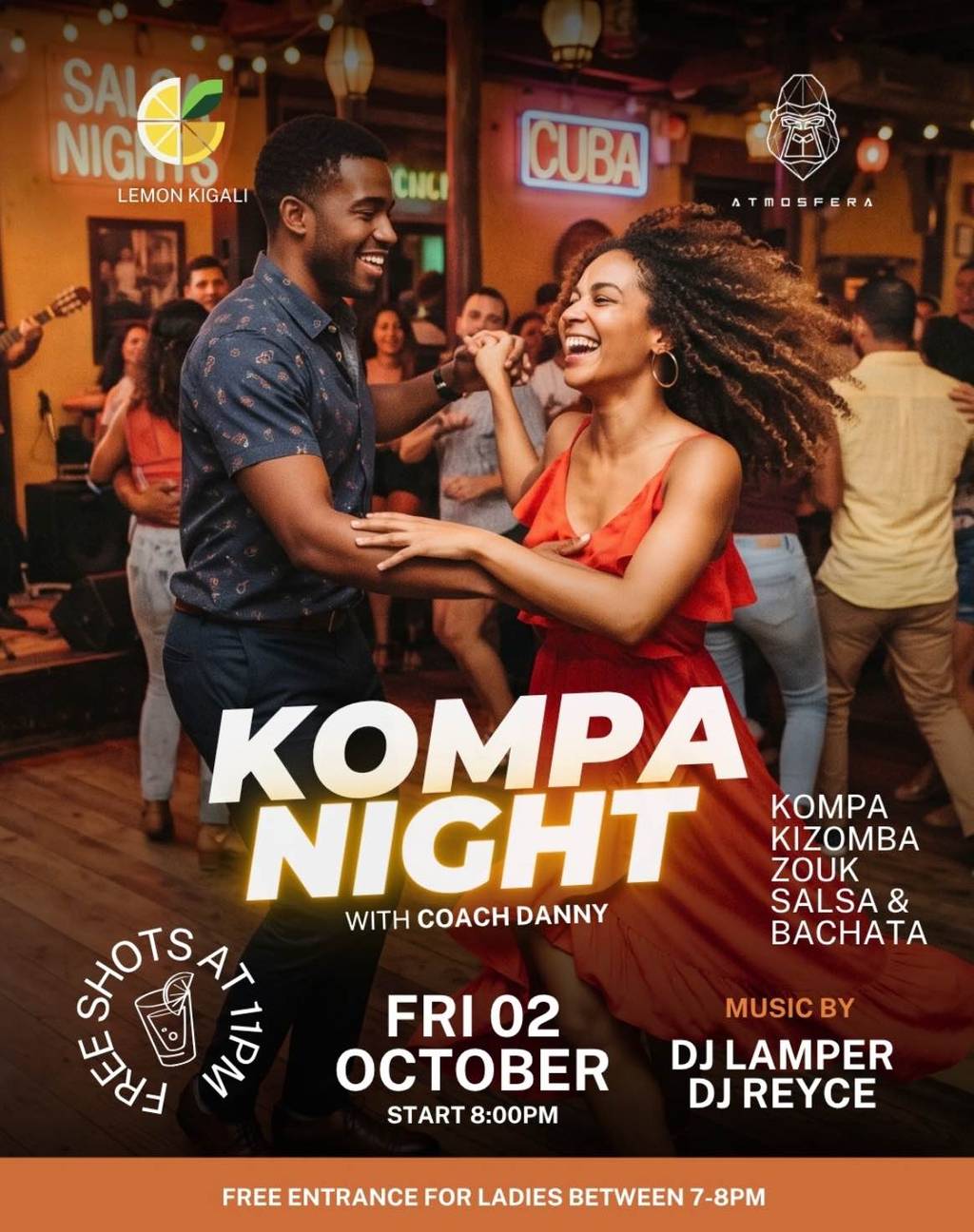 KOMPA NIGHT @ LEMON π