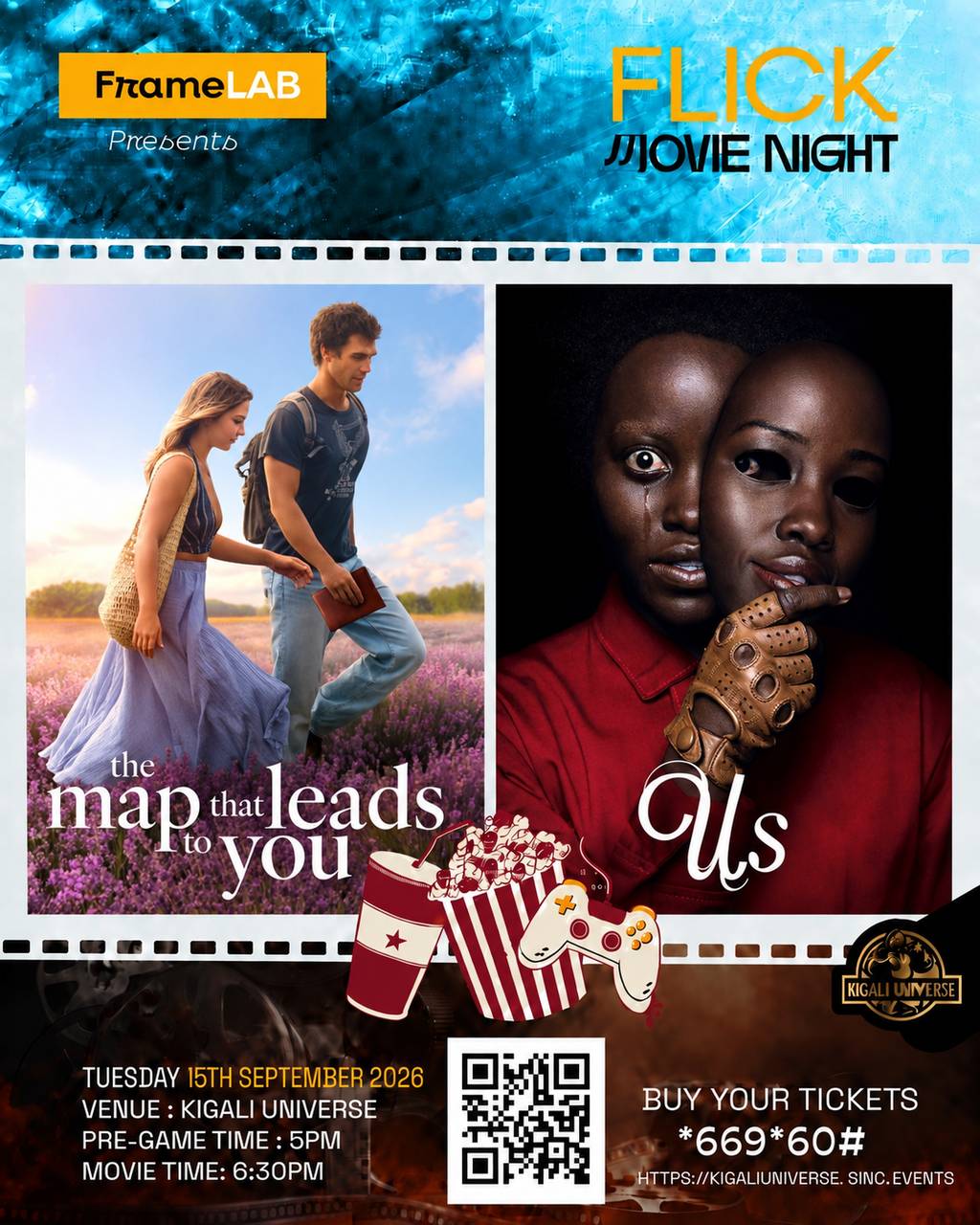 Flick Movie Night - The Map That Leads To You & Us