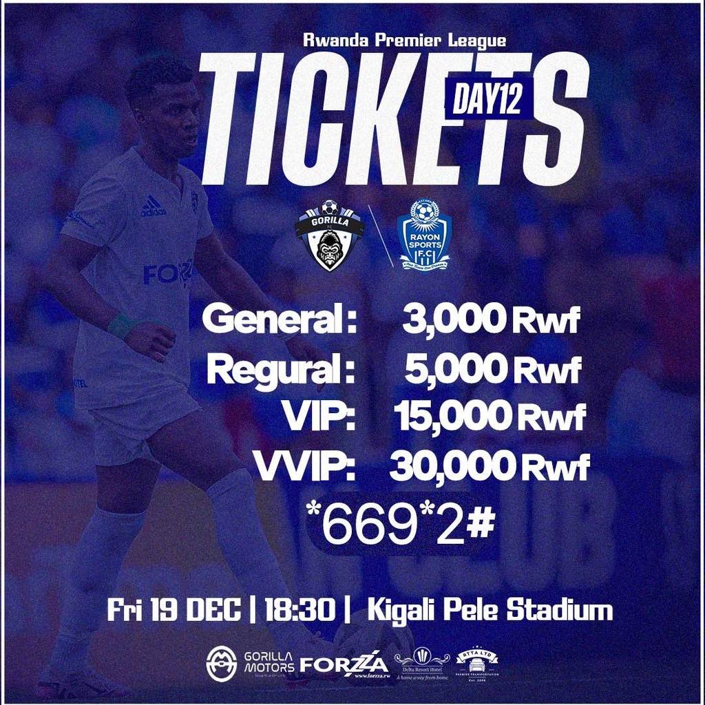 Gorilla FC vs Rayon sport