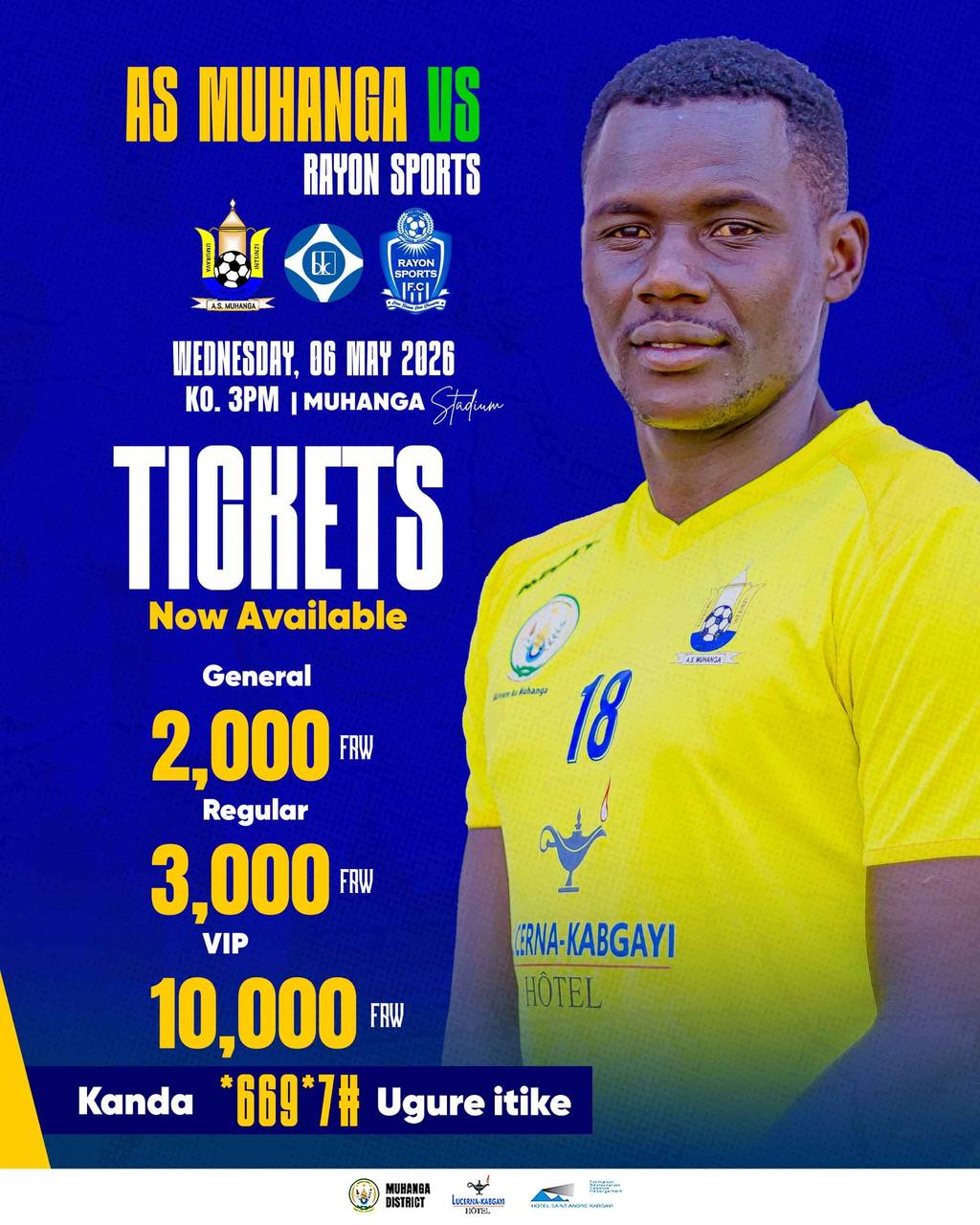 AS MUHANGA vs  Rayon Sport FC