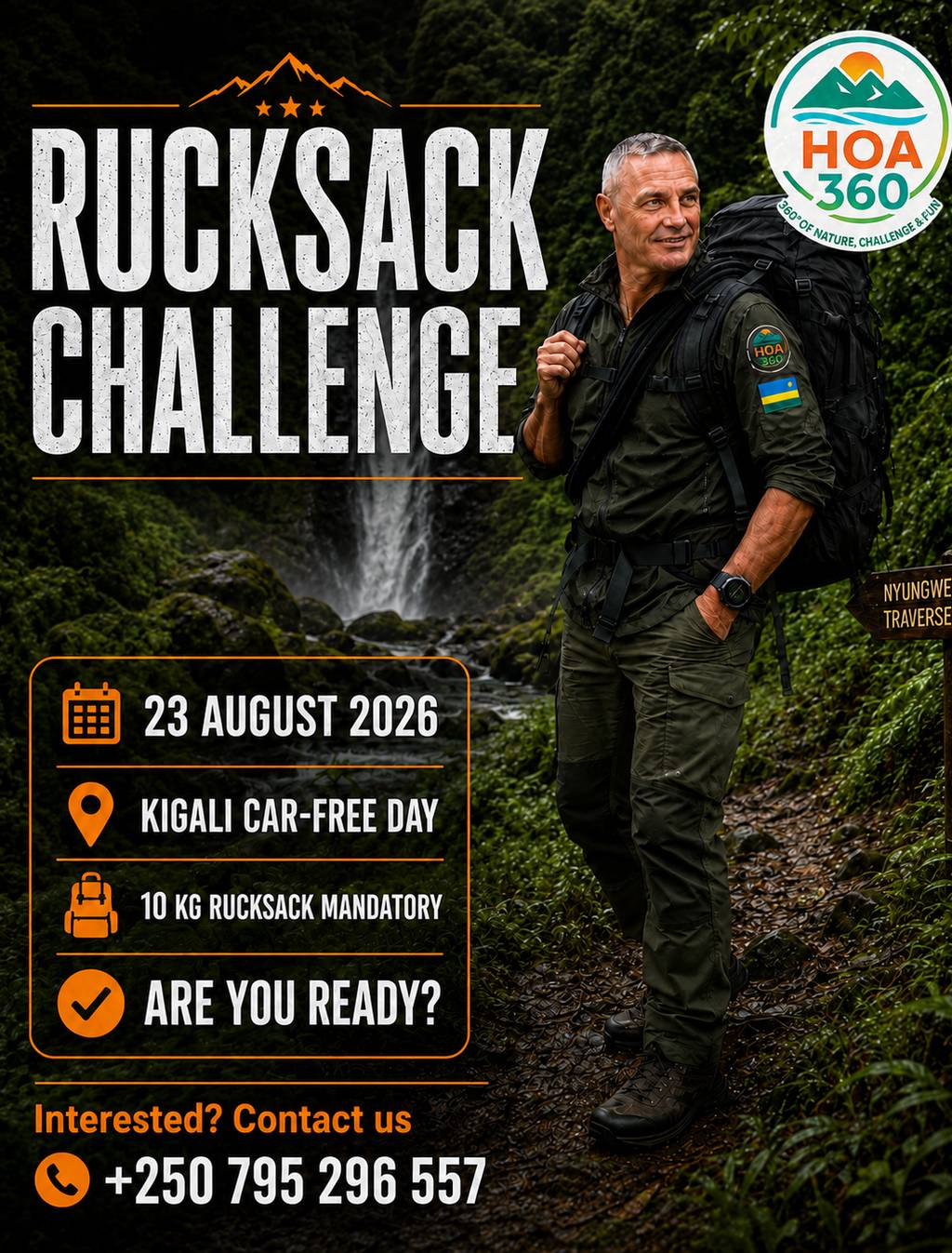 Rucksack Challenge  Car Free Day 
