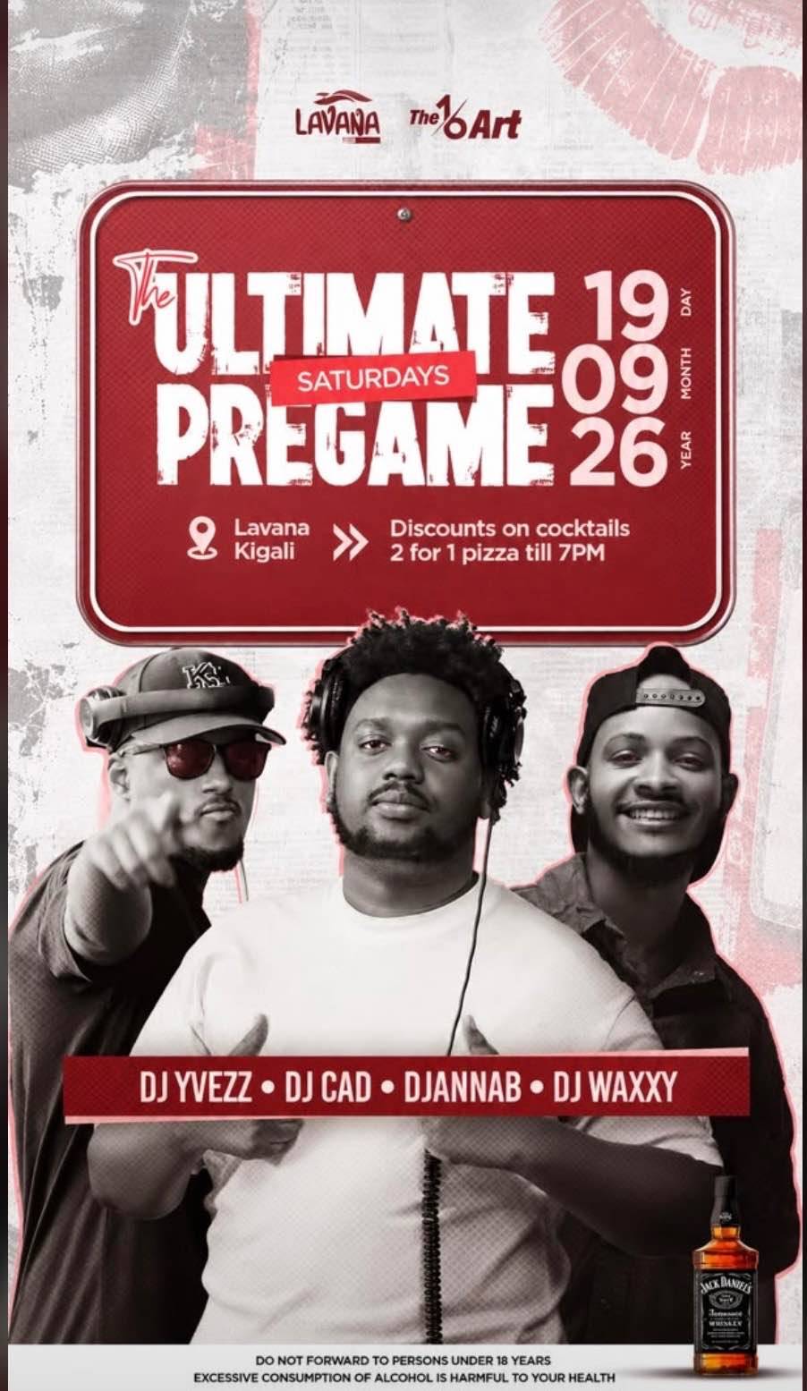 Ultimate Pregame Saturdays
