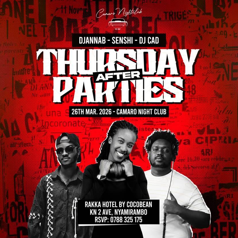 Thursday after parties 