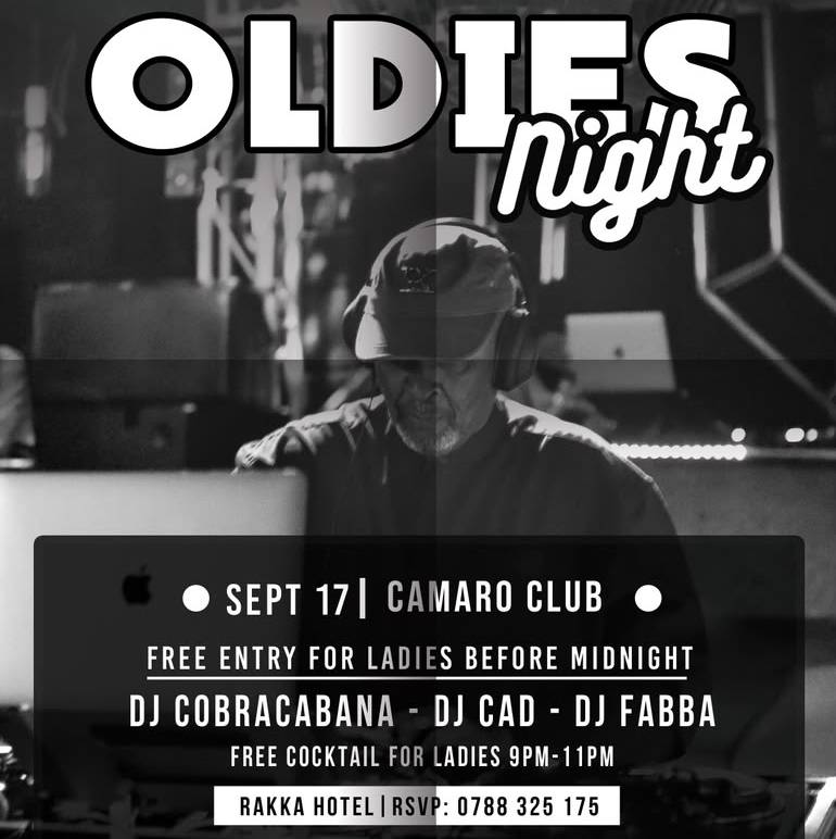 RETRO NIGHT OLDIES AT CAMARO NIGHT CLUB

