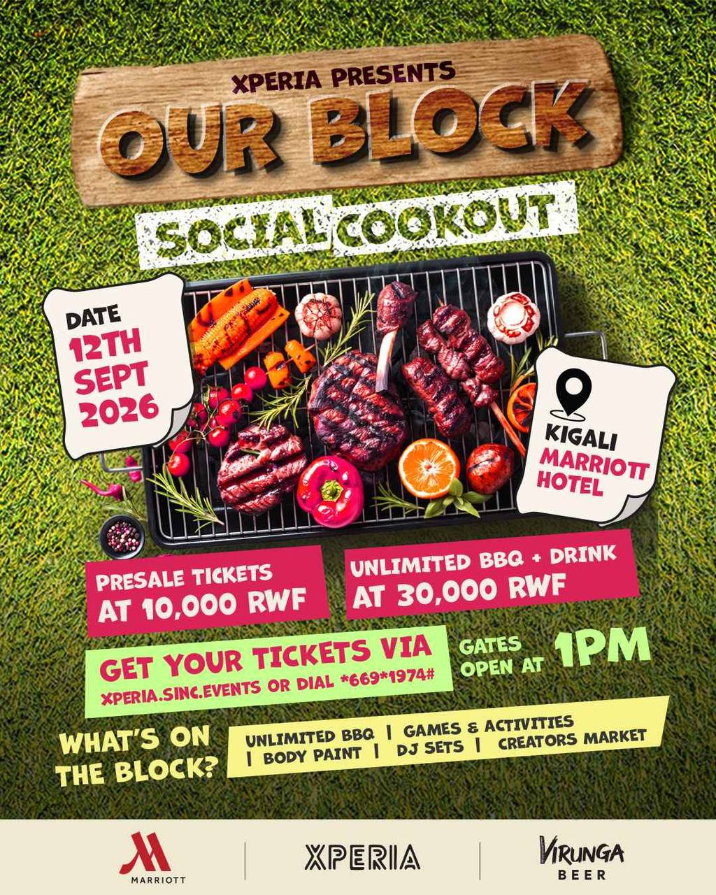 OUR BLOCK - Social Cookout