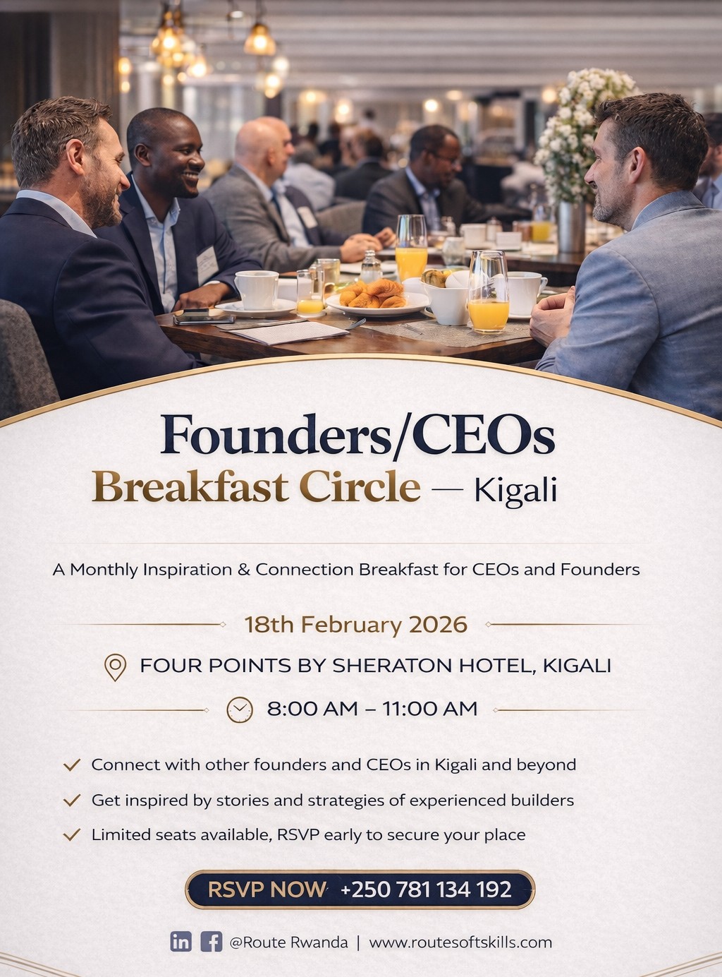 Founders/CEOs Breakfast Circle
