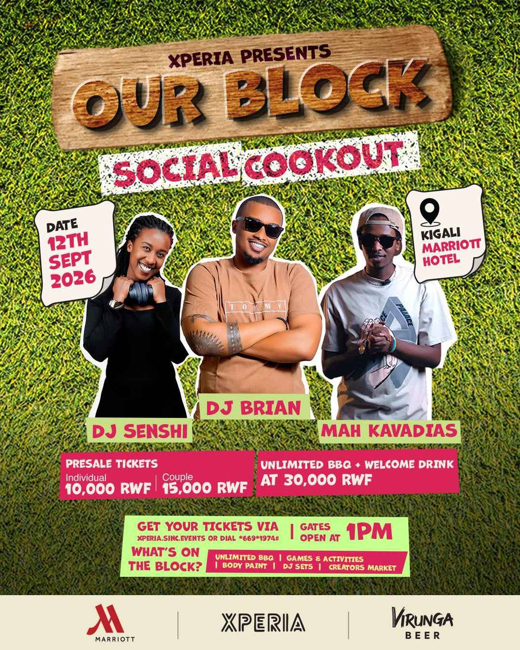 OUR BLOCK - Social Cookout