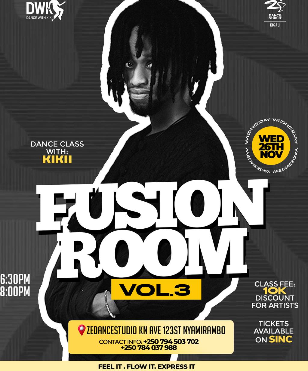FUSION ROOM Vol.3 A DANCE CLASS WITH KIKII
