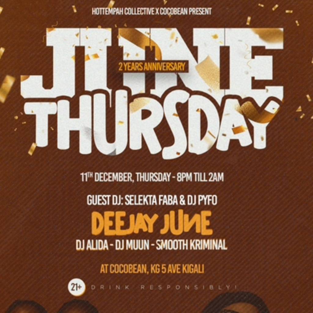 June Thursdays 2nd Anniversary 11 December  2025