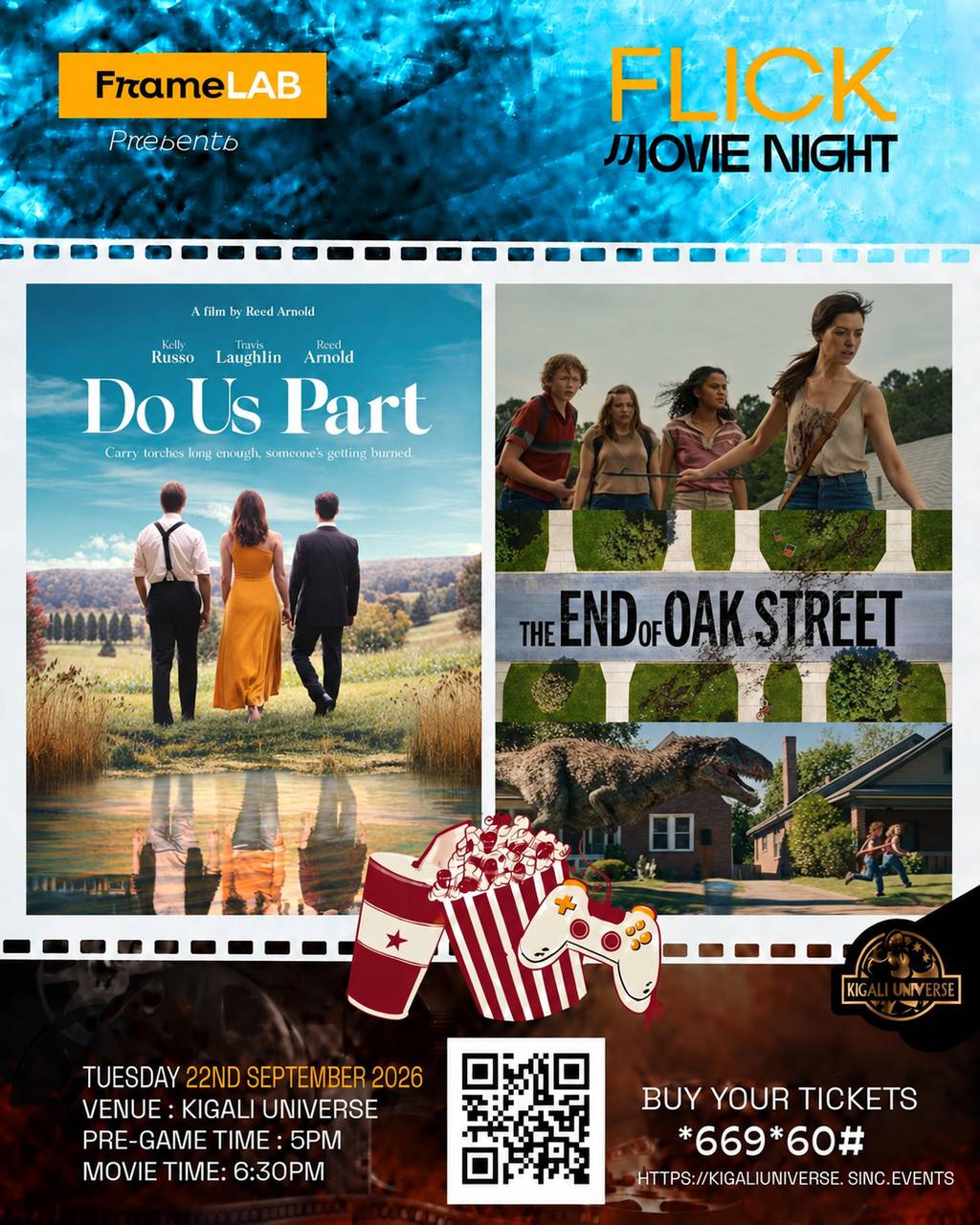 Flick Movie Night -Do Us Part & The End of Oak Street