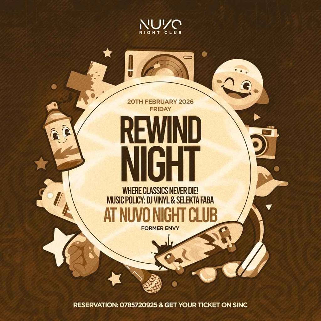 REWIND NIGHT AT NUVO