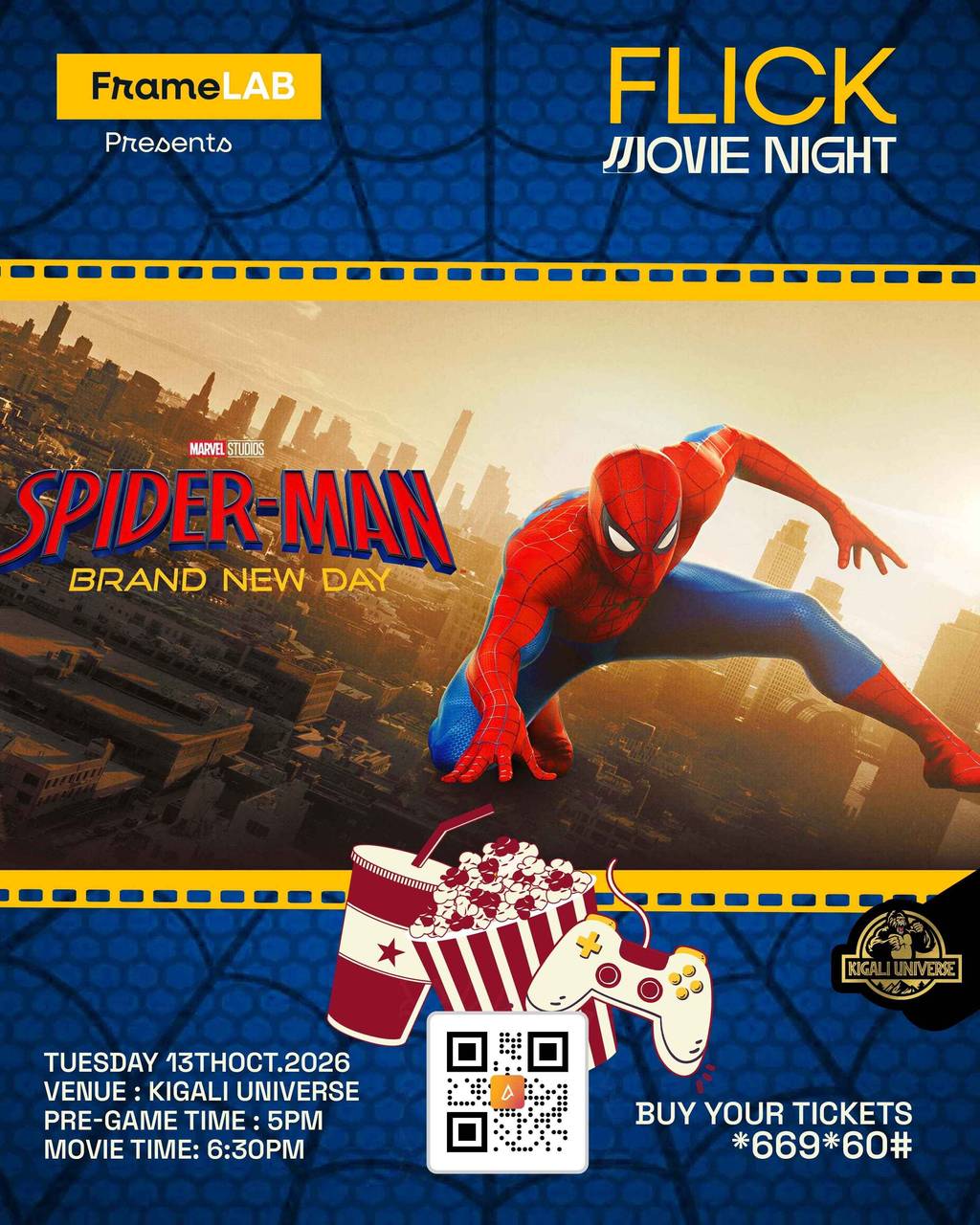 Flick Movie Night - Spiderman Brand New Day