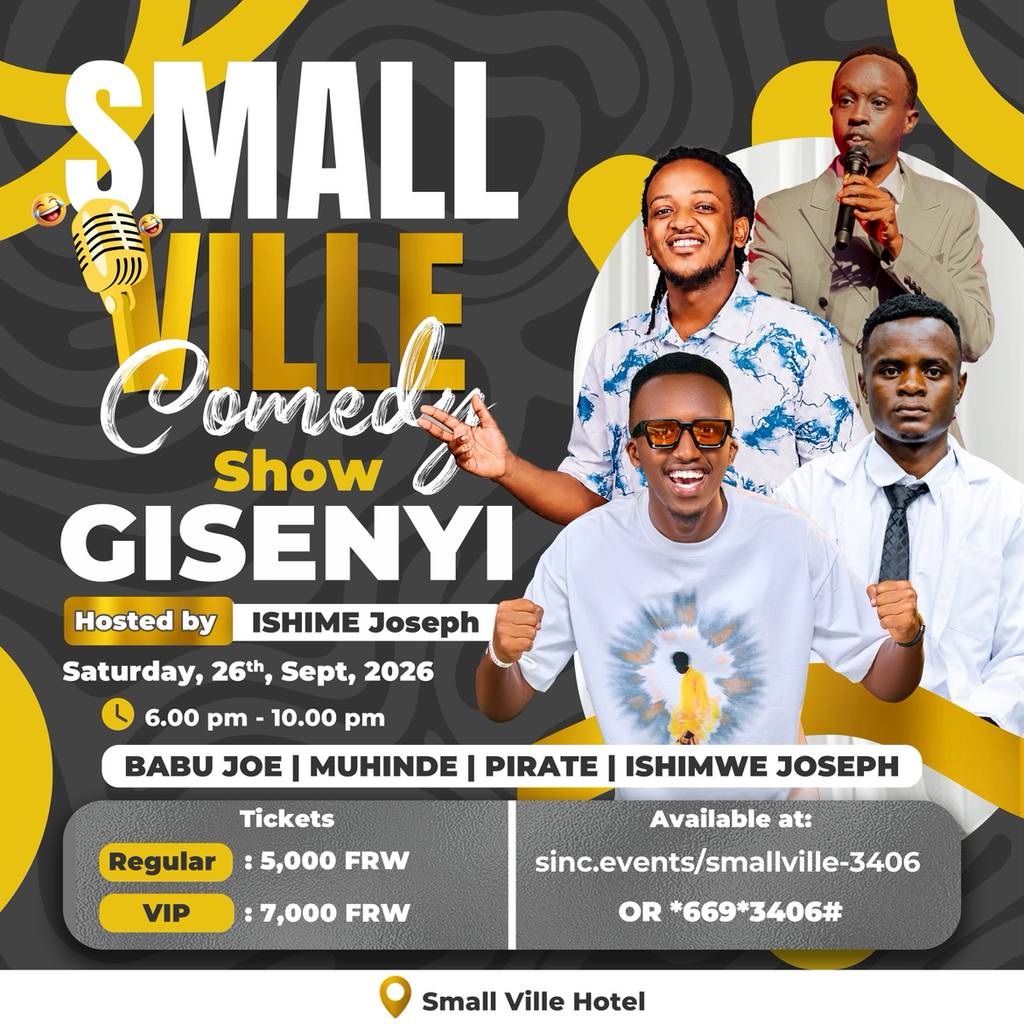 SmallVille Comedy Show Gisenyi