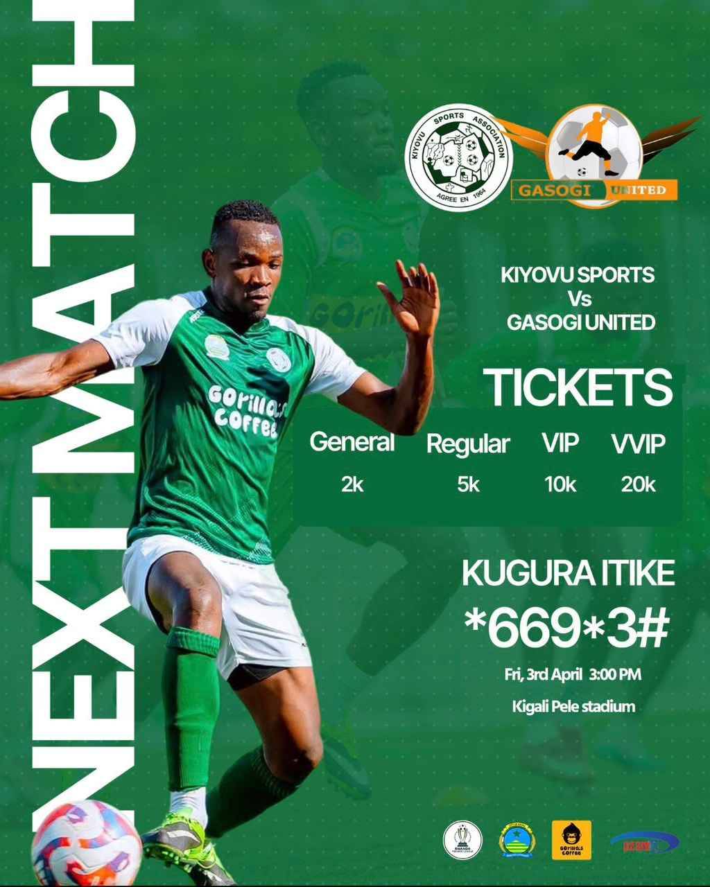 Kiyovu SC vs Gasogi United