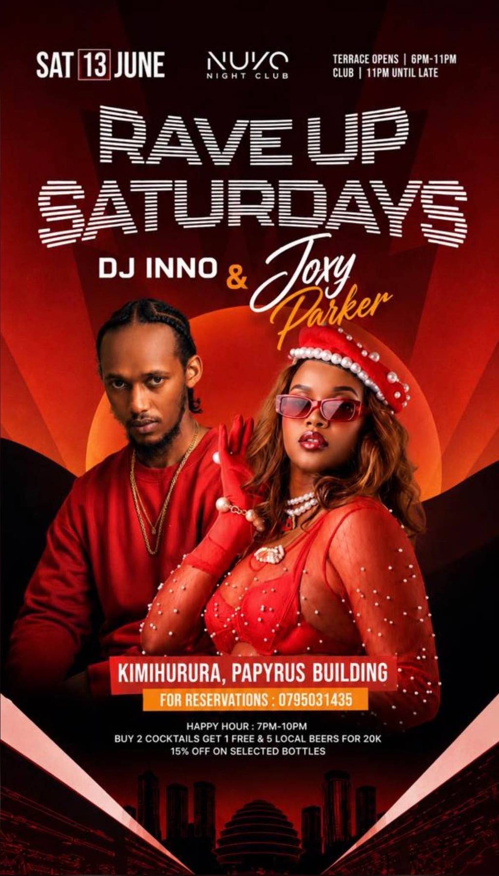 RAVE UP SATURDAY 