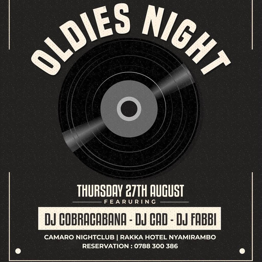 RETRO NIGHT OLDIES AT CAMARO NIGHT CLUB

