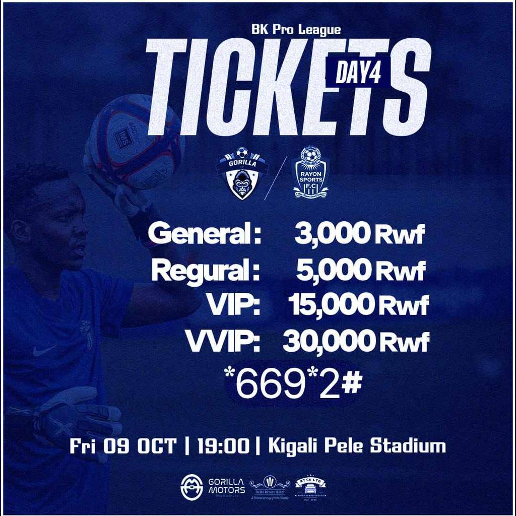 Gorilla FC vs Rayon Sports