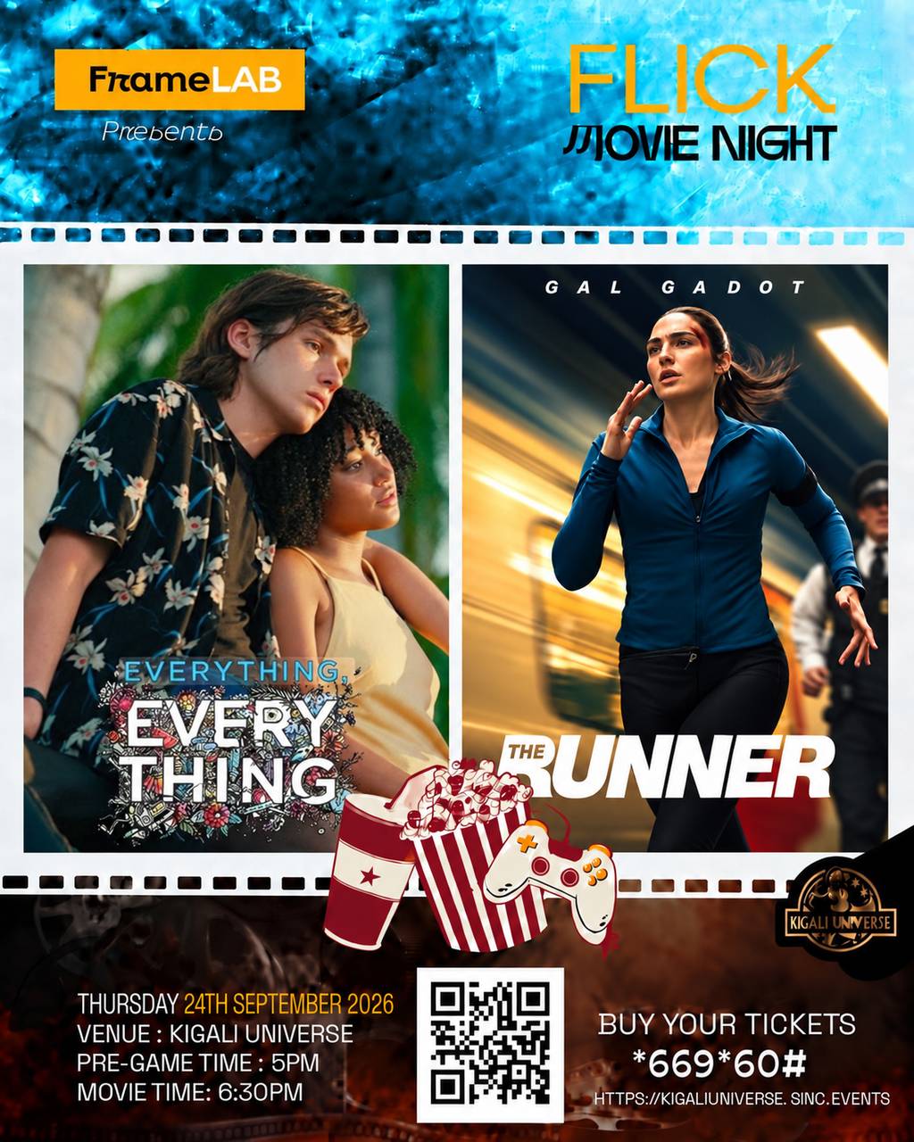 Flick Movie Night - Everything & Runner