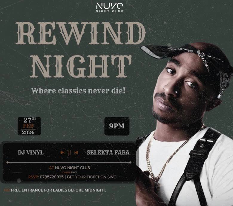 REWIND NIGHT AT NUVO