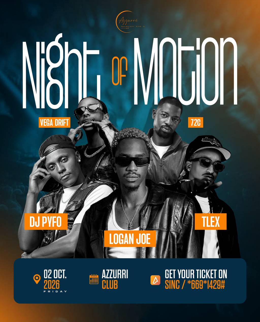 NIGHT  IN MOTION 