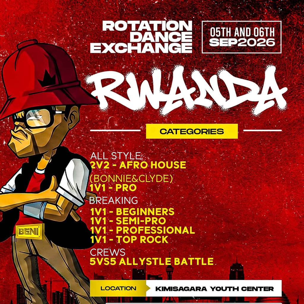 Watch Hip Hop spectacle  Rotation Dance Exchange  - Rwanda 2026: World Finals 🔥