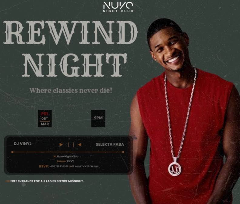 REWIND NIGHT AT NUVO