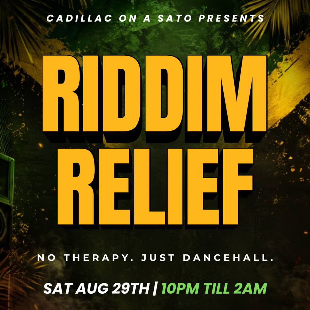 RIDDIM RELIEF CADILLAC 29 August 2026 